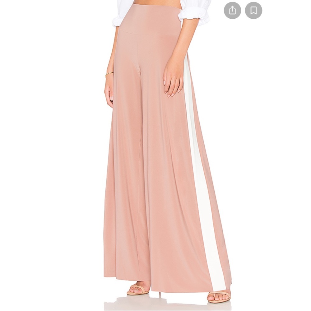 Norma Kamali Elephant Pants in mauve size M/L